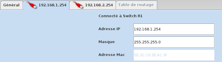 config routeur