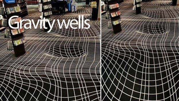 This floor is completely flat.