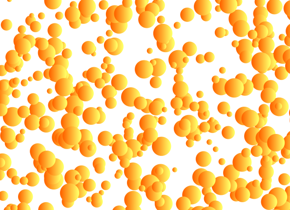 ballons oranges